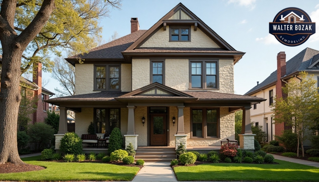 View of a historic home