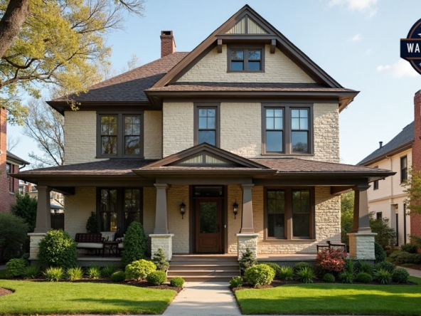 View of a historic home